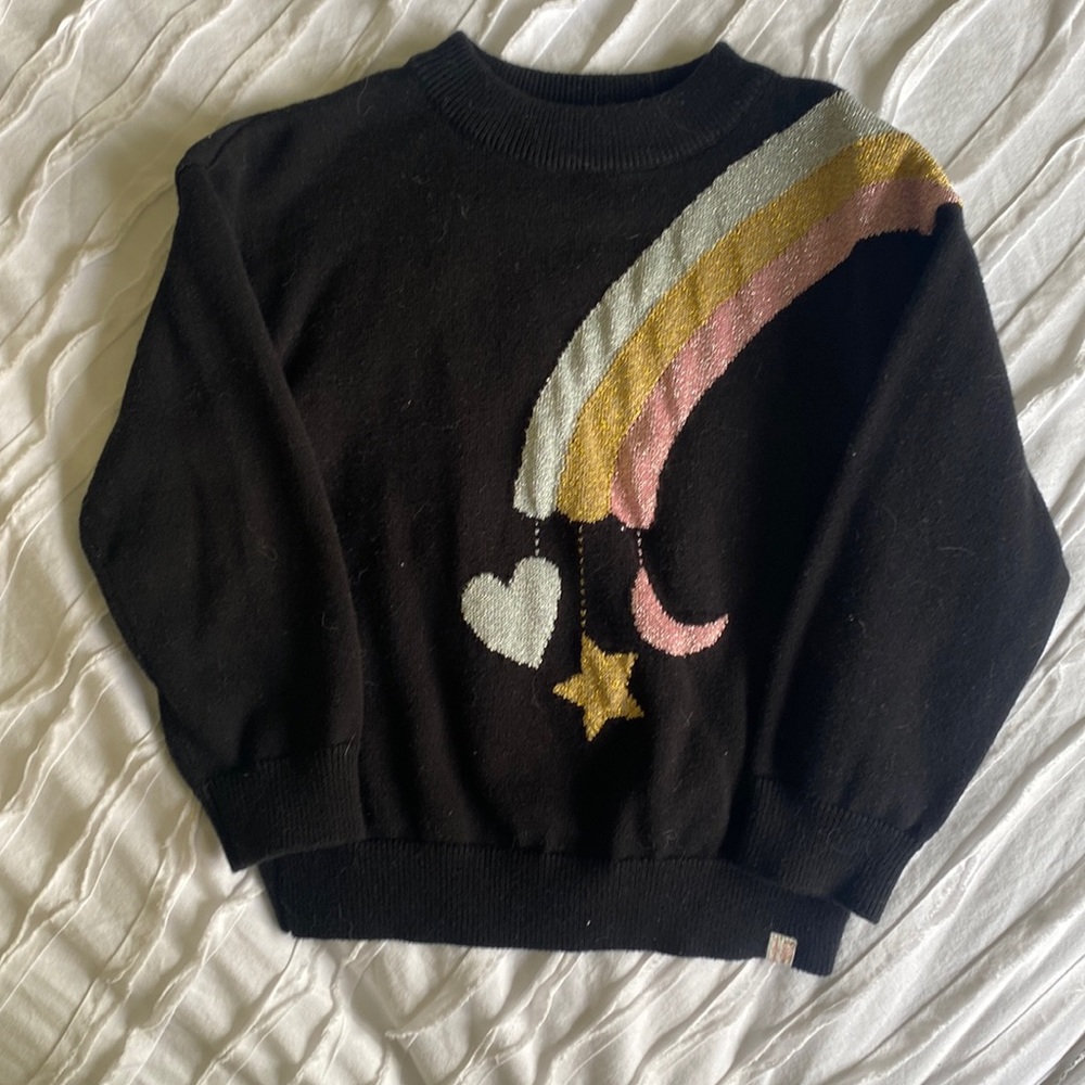 2T Black Sweater